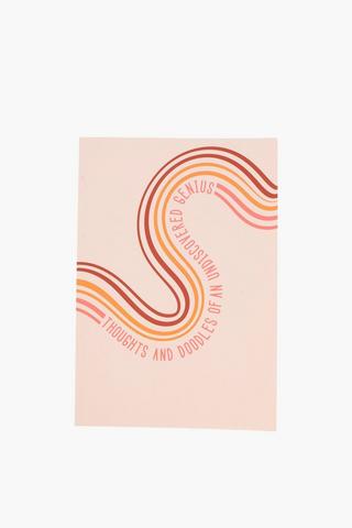 A5 Dilly Dallying Peah Notebook