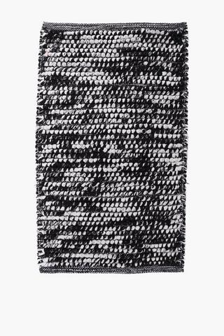 Cotton Milange Twist Loop Bath Mat, 50x80cm