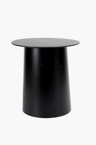 Steel Drum Side Table