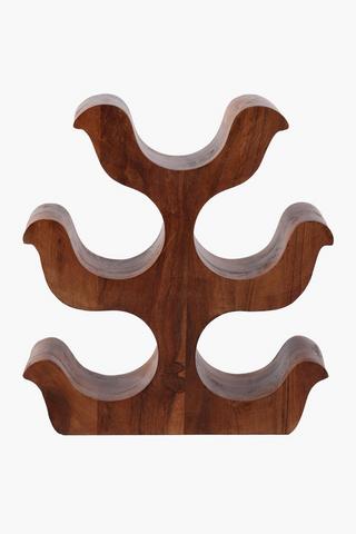 Acacia 5 Bottle Wine Rack