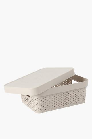 12l Dotted Basket