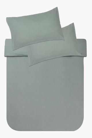 Winter Soft Touch Plain Duvet Cover Set