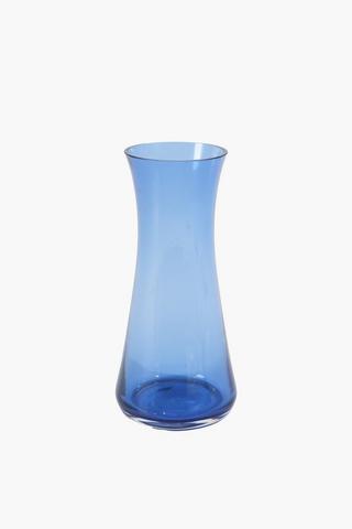 Glass Belly Vase, 23cm