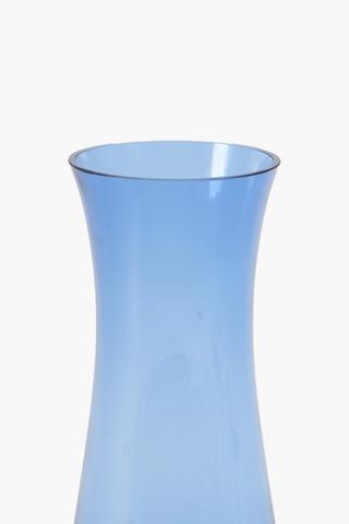 Glass Belly Vase, 23cm