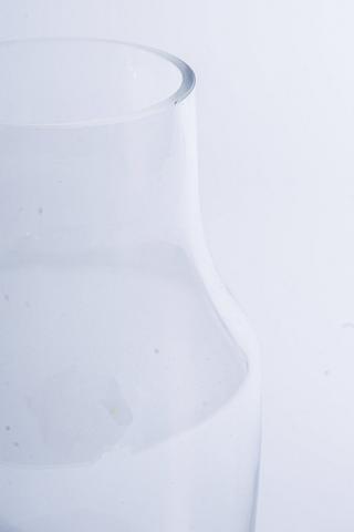 Bulb Glass Vase, 30cm