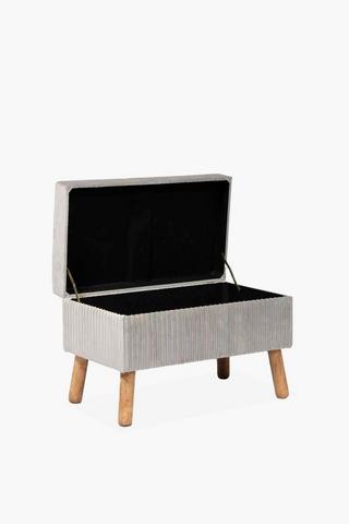 Pleated Storage Bench