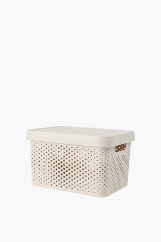 5l Dotted Utility Basket