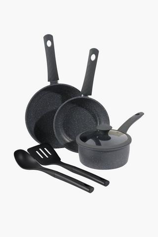 6 Piece Ubombo Carbon Steel Cookware Set