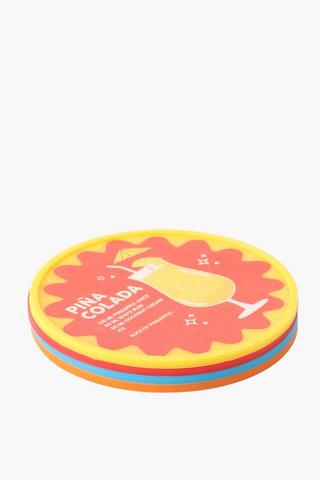 4 Pack Silicone Cocktail Coasters