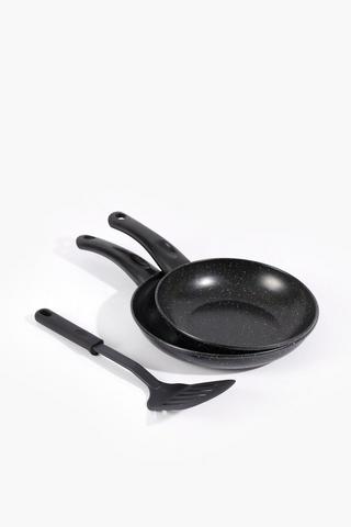 2 Piece Non-stick Carbon Steel Frying Pans