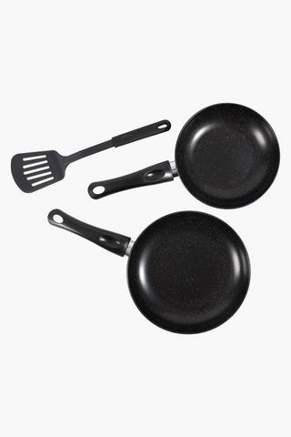 2 Piece Non-stick Carbon Steel Frying Pans