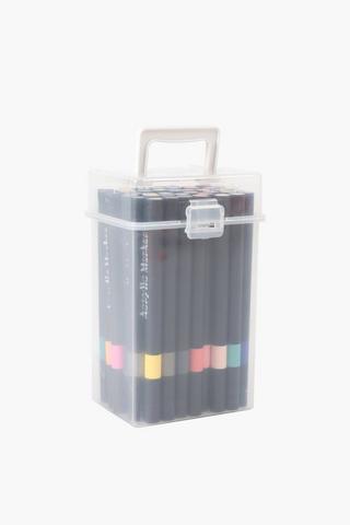 48 Piece Acrylic Markers
