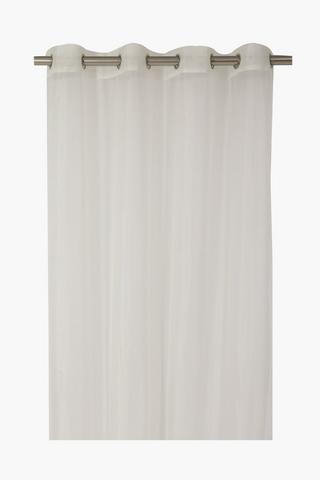 Eyelet Sheer Voile Curtain, 140x225cm
