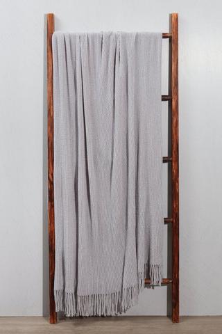 Chenille Ribbed Throw, 140x180cm