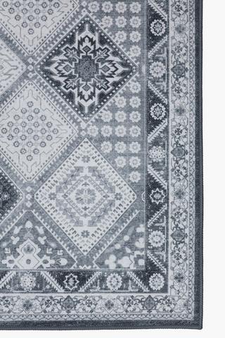 Digital Print Lari Geometric Rug, 60x90cm