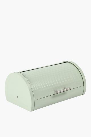 Roll Top Metal Bread Bin