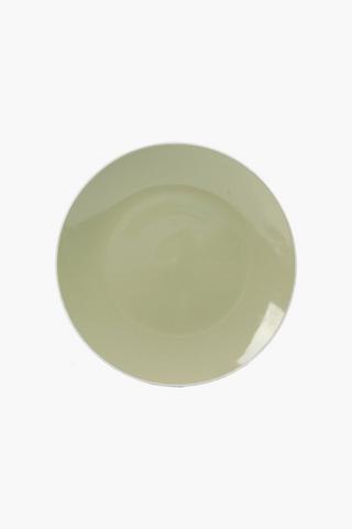Rim Glaze Ceramic Dinner Plate