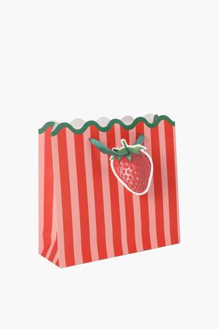 Colour Block Stripe Gift Bag Small