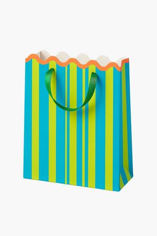 Block Stripe Gift Bag Small