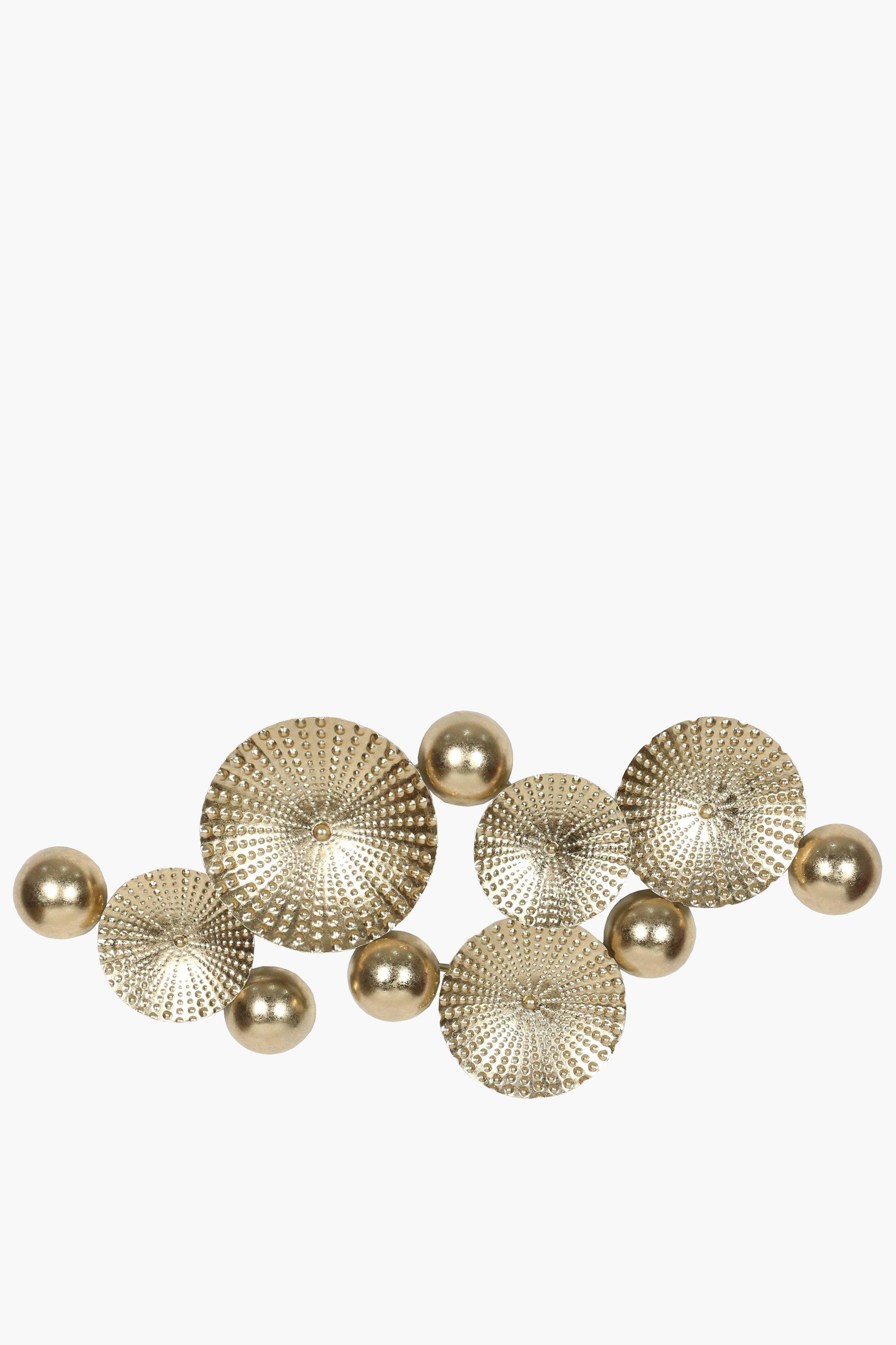 Dimensional Metal Circles, 50x112cm