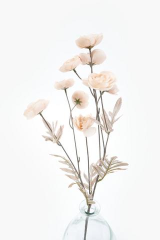 Multi Ranunculus Single Stem, 81cm