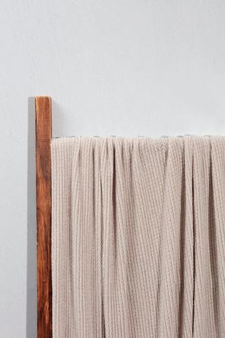Chenille Ribbed Throw, 180x200cm