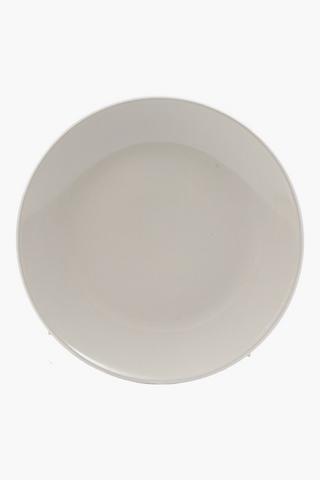 Rim Glaze Ceramic Dinner Plate
