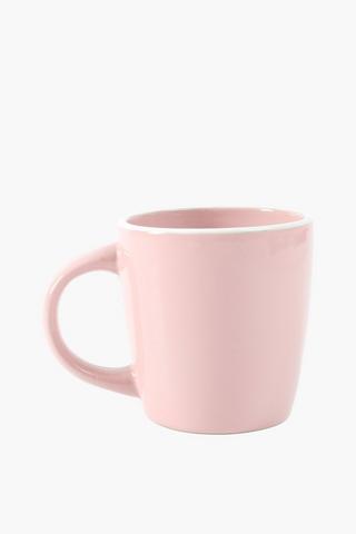 Rim Glaze Ceramic Mug