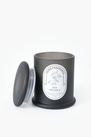 Oud Opulence Glass Candle, 114g