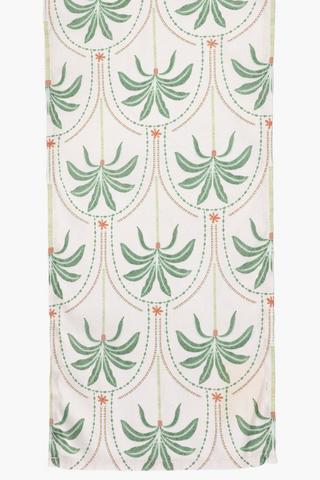Palm Cotton Table Runner
