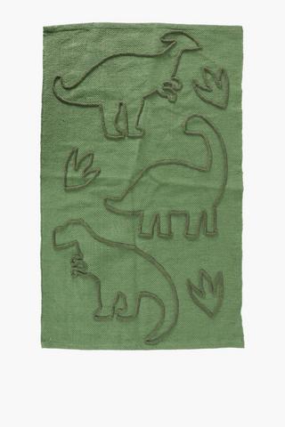 Cotton Tufted Dino Ribbon Rug, 70x110cm