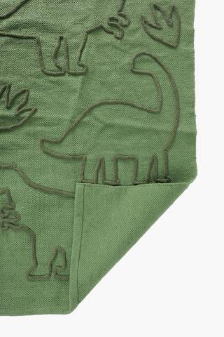 Cotton Tufted Dino Ribbon Rug, 70x110cm