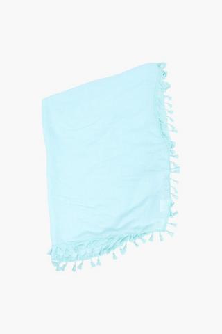 Sarong With Pom Pom Detail