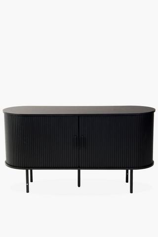 Noir Slatted Sideboard