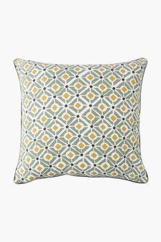 Extra Premium Printed Monkeys Feather Filled Scatter Cushion, 60x60cm