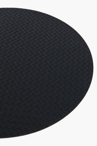 Round Pu Textured Placemat