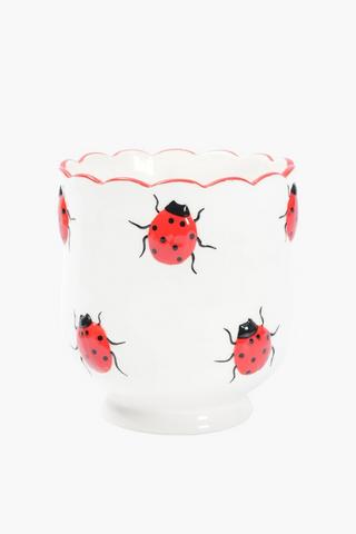 Lady Bug Planter, 13x15cm