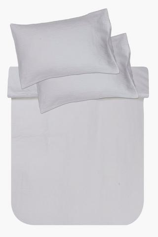 Premium Cotton Matelasse Paisley Duvet Cover Set