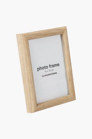 Classic Wooden Photo Frame, 10x15cm