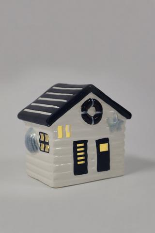 Coastal Sailor House, 14.5x14cm