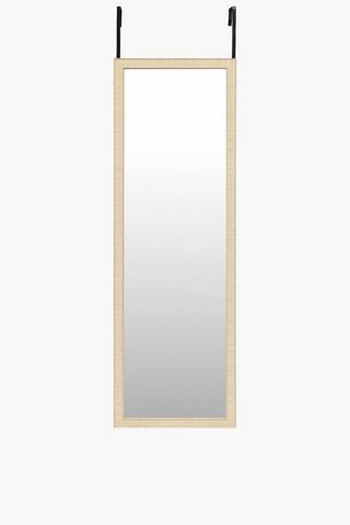 Rectangle Over The Door Mirror, 34x 107cm