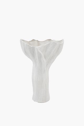 Textured Flower Vase, 27x41cm