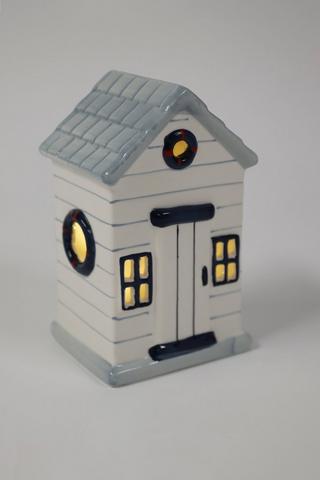 Coastal Sailor House, 13x21cm