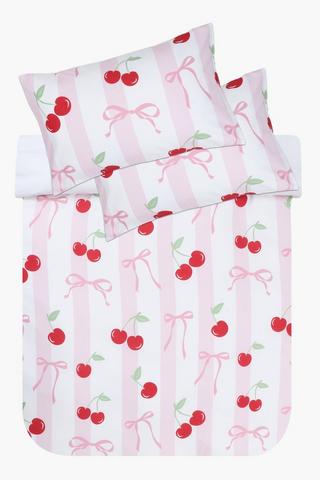 Soft Touch Cherry Duvet Cover Set