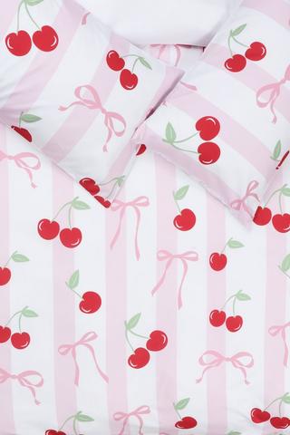 Soft Touch Cherry Duvet Cover Set