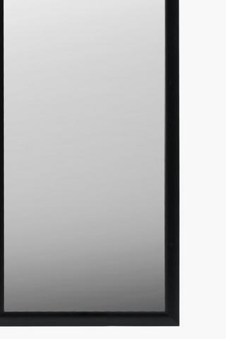 Rectangle Over The Door Mirror, 34x107cm