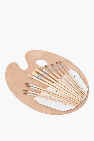 Brush And Pallete Set