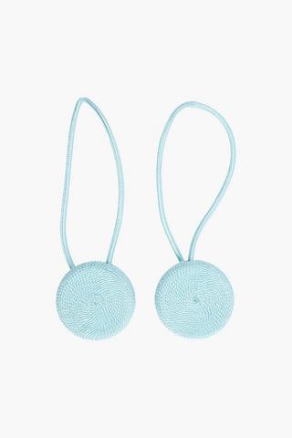 2 Pack Magnetic Round Curtain Tiebacks