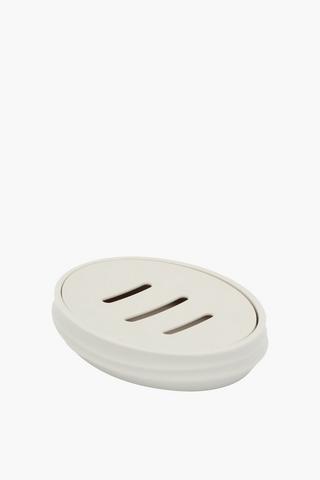 Plastic Wavey Soap Dish