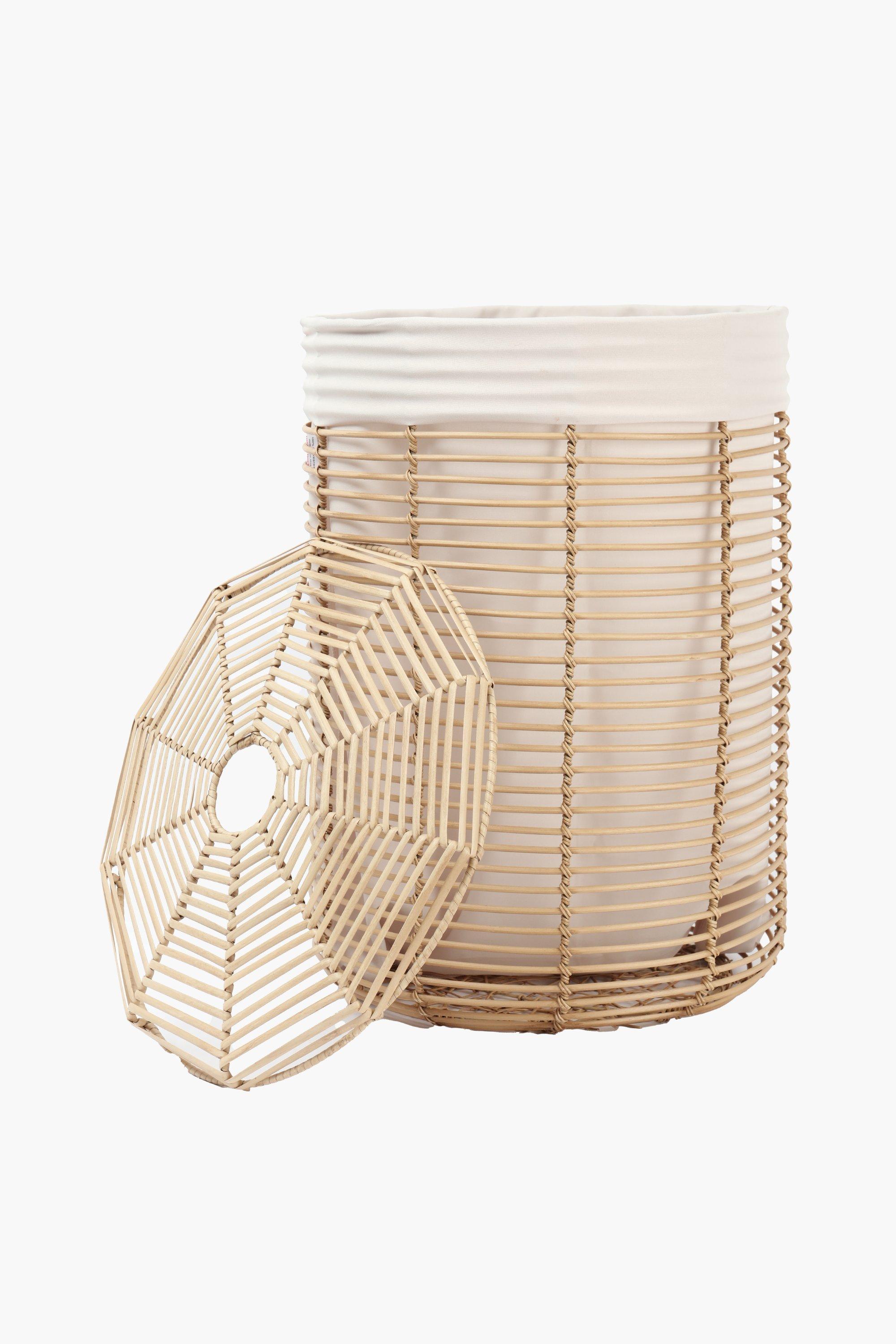 Kwezi Laundry Basket With Lid Large